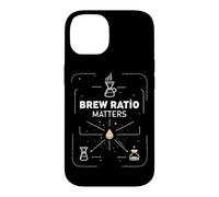 Brew Ratio Matters Pour Over Coffee Life Ritual Home Brew Case for iPhone 14