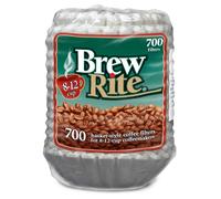 Brew Rite Fit 8-12 Cup Coffee Basket Disposable Filters - 700 Ct Size: 700 Count Model: by Brew Rite