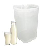 Brew Strainingg Bags Reusable, Jelly Bag for Canning&Jam Making Equipment, Fine Mesh Strainer Juicing Bags for Home Brewing Hops Grains Fruit Cider Grape Wine Beer Making Press Drawstring Straining