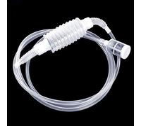 Brew Syphon Tube, 2m Home Brew Beer Siphon Filter, Syphon Pump Manual Soft Pipe Hose Wine Beer Brewing Making Equipment Reused (78.74in)