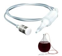 Brew Syphon Tube, 2m Home Brew Beer Siphon Filter, Syphon Pump Manual Soft Pipe Hose Wine Beer Brewing Making Equipment Reusable