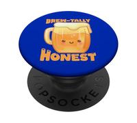 Brew-Tally Honest Cute Beer Mug Pun Drink PopSockets Adhesive PopGrip