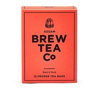 Brew Tea Co - Assam Black Tea - Bold & Rich - 15 Proper Tea Bags