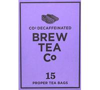 Brew Tea Co - CO2 Decaffeinated Tea Bags - Fruity & Earthy - 15 Proper Tea Bags