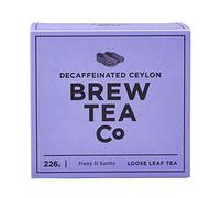 Brew Tea Co - CO2 Decaffeinated Tea - Fruity and Earthy - 226 g Loose Leaf Tea