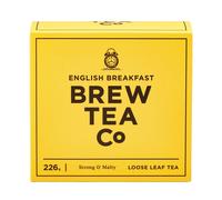 Brew Tea Co - English Breakfast Loose Leaf Tea - Strong and Malty - 226g