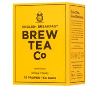 Brew Tea Co - English Breakfast Tea (15 Proper Tea Bags) - 56g