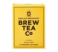 Brew Tea Co English Breakfast Whole Leaf Tea Bags, Pack of 90