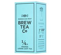 Brew Tea Co Moroccan Mint Loose Leaf Tea, 113 g (Pack of 6)
