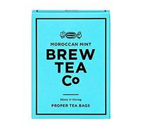 Brew Tea Co - Moroccan Mint - Minty & Strong Herbal Tea - 15 x 2.5g Proper Tea Bags