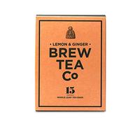 Brew Tea Company - Lemon and Ginger Tea - 15 Proper Tea Bags