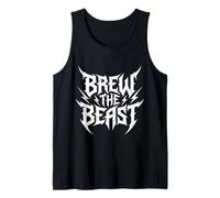 Brew The Beast Heavy Metal Coffee Lover Tank Top