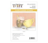 Brew-Tiful Day Cling Rubber Stamps from The House-Mouse Heart and Soul Collection