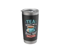 Brew-Tiful Mom Chai Tea Lover Funny Tea Drinks Tea Stainless Steel Insulated Tumbler