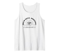 Brew-Tiful Morning Coffee Lovers Quote Funny Cool Design Tank Top