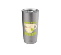 Brew-Tiful Vibes Cute Teacup Tea Lover Beverage Stainless Steel Insulated Tumbler