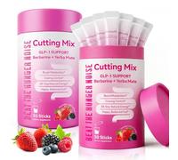 Brewable Low-Calorie Fat-Burning Yerba Mate Tea 30pcs. Provides a Refreshing Blend of Vitamin D3, Magnesium, and Mint, Supports Gut Health, Energizing Tea Suitable for Both Men and Women (Blueberry)
