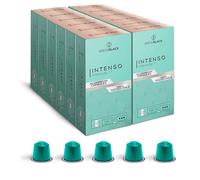 BrewBlack Intenso Coffee Capsules - 120 Aluminium Coffee Pods Compatible with Nespresso Original line, Dark Roast - Intensity 11/12, Made in Italy