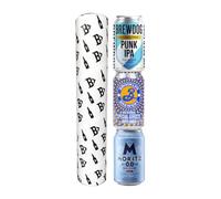 Brewdog Alcohol Free Craft Beer Tube Gift Set, 3 Pack