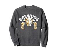 Brewdog Barista Sweatshirt, Adult Unisex, Dark Heather Grey, Large