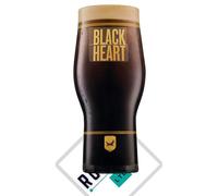 Brewdog Black Heart Pint Glass X1 20oz Roxley Man Cave Lager Beer Lager Roxley