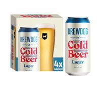 BrewDog Cold Beer Lager 4 x 440ml