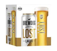 BrewDog Lost Planet First Lager 4 X 440ml