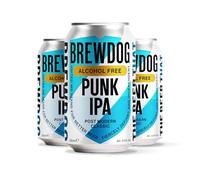 BrewDog Punk Alcohol Free IPA 24 x 330ml Cans Non Alcoholic