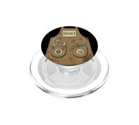 Brewer Apron Funny Craft Beer Brewing Halloween Costume PopSockets PopGrip for MagSafe
