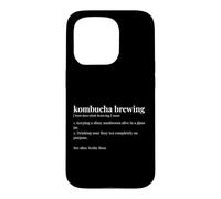 Brewer Dictionary Funny Kombucha Brewing Case for iPhone 15 Pro