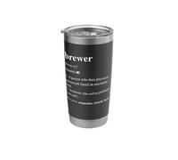Brewer Funny Dictionary Definition Stainless Steel Insulated Tumbler