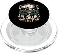 Breweries Are Calling I Must go Colorado Mountain Beer Lover PopSockets PopGrip for MagSafe