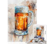 Brewers Delight Jigsaw Puzzles for Adults 1000 Pieces Improve Detailed Observation Skills Mindful Relaxing Leisure Game (38x52cm)