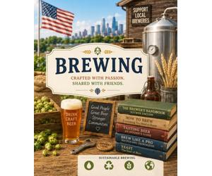 BREWING: A Lined Journal for Homebrewers, Beer Enthusiasts, Brewing Recipes, Tasting Notes & Fermentation Logs