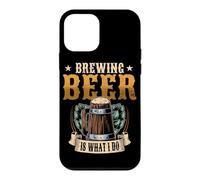 Brewing Beer Is What I Do Beer Brewer Brewing Alcohol Lover Case for iPhone 12 mini