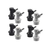Brewing Equipment Ball Lock keg Fitting Ball Lock Disconnect Barb Corny keg Connector Quick Disconnects Sets for Home Brewing Brewing Equipment
