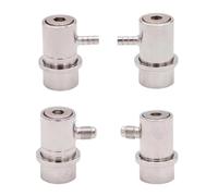 Brewing Equipment Heavy Duty Stainless Steel Ball Lock Corny Keg Disconnect Gas & Liquid Cornelius Style Home Brew Beer Kegging Brewing Equipment(Gas MFL)