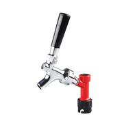Brewing Equipment Stainless Steel Stem Beer keg Tap Faucet with Pin Lock Disconnect Chromed Body Brewing Equipment
