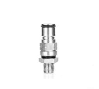 Brewing Stainless Steel Valve Set Intake Wine Outlet for Fermentation Vessels Cider Mead Making Kit 5.6CM(Gas Pneumatic)