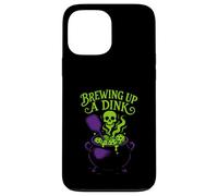 Brewing Up A Dink Pickleball Spooky Skull Case for iPhone 13 Pro Max