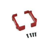 BrewJa Compatible with Wltoys 184016 144001 144002 144010 124007 124016 124017 124018 124019 Metal Battery Mount Holder RC Car Upgrade Parts (Color : Red)
