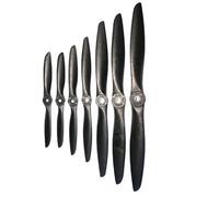 BrewJa RC Model Airplane Propeller 7"-14" 2-Blades Nylon Prop compatible with 0.09 0.91(cu in) 1.5cc 15cc Gasoline Glow Nitro Engine (Color : 12x6)