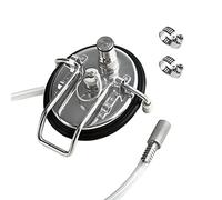 Brewland Corny Carbonation Keg Lid, Cornelius Soda Keg Lids for Quick Forced Carbonation, Ball Lock Keg Lid with Diffusion Stone, Pressure Relief Valve, Clamp and Tube for Homebrew Beer and Beverage