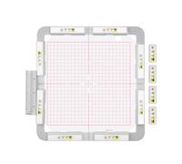 Brewland Magnetic Embroidery Hoop for Brother Innovis Luminaire XP1 Dream Machine XV8500D Babylock Solaris Meridian Altair Destiny Destiny Ⅱ Solaris Vision Machine, 9.5"x9.5" Mighty Snap Magnet Frame