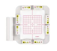 Brewland Magnetic Embroidery Hoop for Brother Innovis NQ1700E NQ1600E NV880E Stellaire XJ1 XE1 Dream Machine XV8550D Luminaire XP2 XP3 V3LE Quattro 6000D Machine, 4"x4" Mighty Magnet Snap Frame