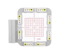 Brewland Magnetic Embroidery Hoop for Brother Innovis NQ1700E NQ1600E NV880E Stellaire XJ1 XE1 Dream Machine XV8550D Luminaire XP2 XP3 V3LE Quattro 6000D Machine, 4"x4" Mighty Magnet Snap Frame