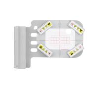 Brewland Magnetic Embroidery Hoop for Brother Innovis NQ1700E NQ1600E NV880E Stellaire XJ1 XE1 Dream Machine XV8550D Luminaire XP2 XP3 V3LE Quattro 6000D Machine, 1"x2.5" Mighty Magnet Snap Frame