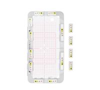 Brewland Magnetic Embroidery Hoop for Brother PE900 PE800 SE2000 SE1900 Innovis 1250 1250D 700 PE700 PE700II PE770 780D PC6500 Machine Babylock Accord BLR Machine, 5"x12" Mighty Magnet Snap Frame