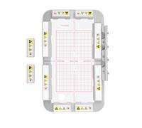 Brewland Magnetic Embroidery Hoop for Brother SE725 SE700 SE600 SE625 SE630 SE425 SE400 PE550D PE540D PE545 PE535 PE525 NS1750D NS1850D M380D Poolin EOC05 Machine, 5"x7" Mighty Magnet Snap Frame