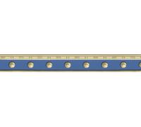 Brewster 418B147 Borders and More Vintage Ironwork Wall Border, 3-Inch by 180-Inch, Blue